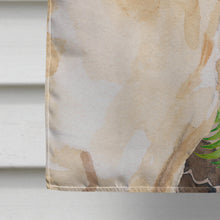 Load image into Gallery viewer, Yellow Labrador #2 Pine Cones Flag Canvas House Size BB9598CHF