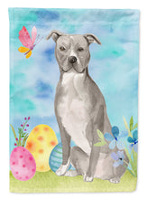 Load image into Gallery viewer, Staffordshire Bull Terrier Easter Flag Canvas House Size BB9605CHF