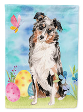 Load image into Gallery viewer, Australian Shepherd Easter Garden Flag - Outdoor Decorative Yard Flag BB9607GF