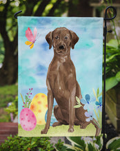 Load image into Gallery viewer, Chocolate Labrador Easter Garden Flag - Outdoor Decorative Yard Flag BB9610GF