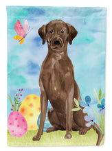 Load image into Gallery viewer, Chocolate Labrador Easter Garden Flag - Outdoor Decorative Yard Flag BB9610GF
