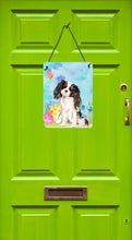 Load image into Gallery viewer, Tricolor Cavalier Spaniel Easter Wall or Door Hanging Prints BB9612DS1216