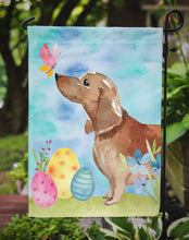 Load image into Gallery viewer, Red Tan Dachshund Easter Garden Flag - Outdoor Decorative Yard Flag BB9616GF