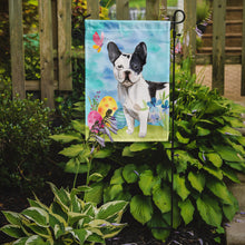 Load image into Gallery viewer, Black White French Bulldog Easter Garden Flag - Outdoor Decorative Yard Flag BB9617GF