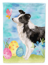 Load image into Gallery viewer, Border Collie Easter Flag Canvas House Size BB9618CHF