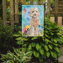 Load image into Gallery viewer, Champagne Cockapoo Easter Garden Flag - Outdoor Decorative Yard Flag BB9620GF
