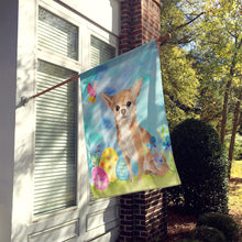 Load image into Gallery viewer, Chihuahua Easter Flag Canvas House Size BB9621CHF