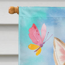 Load image into Gallery viewer, Corgi Easter Flag Canvas House Size BB9624CHF