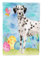 Load image into Gallery viewer, Dalmatian Easter Flag Canvas House Size BB9625CHF