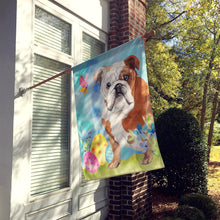 Load image into Gallery viewer, English Bulldog Easter Flag Canvas House Size BB9626CHF