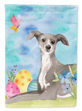 Load image into Gallery viewer, Italian Greyhound Easter Flag Canvas House Size BB9631CHF