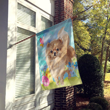 Load image into Gallery viewer, Pomeranian Easter Flag Canvas House Size BB9634CHF