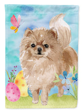 Load image into Gallery viewer, Pomeranian Easter Garden Flag - Outdoor Decorative Yard Flag BB9634GF