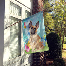 Load image into Gallery viewer, Fawn French Bulldog Easter Flag Canvas House Size BB9637CHF