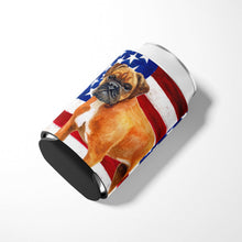 Load image into Gallery viewer, German Boxer Patriotic Can or Bottle Hugger BB9640CC