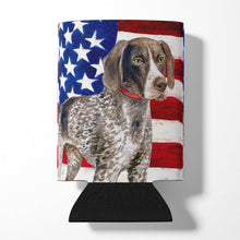 Load image into Gallery viewer, German Shorthaired Pointer Patriotic Can or Bottle Hugger BB9641CC