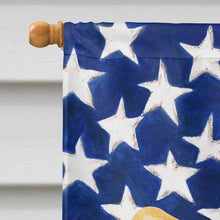 Load image into Gallery viewer, Pembroke Corgi Patriotic Flag Canvas House Size BB9642CHF
