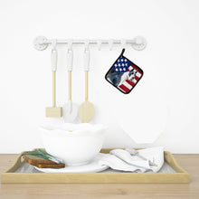 Load image into Gallery viewer, Harlequin Great Dane Patriotic Pot Holders - Set of 2 - Heat-Resistant Kitchen Essentials BB9643PTHD