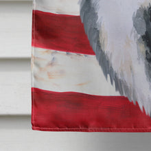 Load image into Gallery viewer, Bernese Mountain Dog Patriotic Flag Canvas House Size BB9645CHF