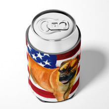 Load image into Gallery viewer, Boerboel Mastiff Patriotic Can or Bottle Hugger BB9646CC