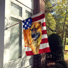 Load image into Gallery viewer, Boerboel Mastiff Patriotic Flag Canvas House Size BB9646CHF
