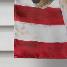 Load image into Gallery viewer, Smooth Fox Terrier Patriotic Flag Canvas House Size BB9647CHF