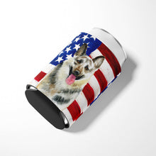 Load image into Gallery viewer, East-European Shepherd Patriotic Can or Bottle Hugger BB9649CC