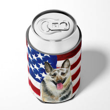 Load image into Gallery viewer, East-European Shepherd Patriotic Can or Bottle Hugger BB9649CC