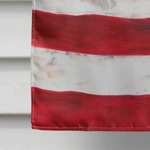Load image into Gallery viewer, Fox Terrier Patriotic Flag Canvas House Size BB9650CHF