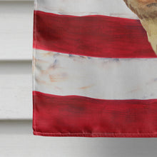 Load image into Gallery viewer, Dachshund Patriotic Flag Canvas House Size BB9652CHF
