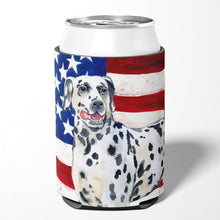 Load image into Gallery viewer, Dalmatian Patriotic Can or Bottle Hugger BB9653CC