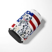 Load image into Gallery viewer, Dalmatian Patriotic Can or Bottle Hugger BB9653CC
