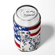 Load image into Gallery viewer, Dalmatian Patriotic Can or Bottle Hugger BB9653CC