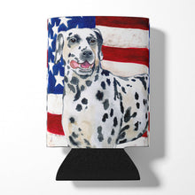 Load image into Gallery viewer, Dalmatian Patriotic Can or Bottle Hugger BB9653CC