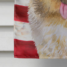 Load image into Gallery viewer, German Shepherd Patriotic Flag Canvas House Size BB9654CHF