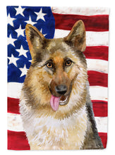 Load image into Gallery viewer, German Shepherd Patriotic Garden Flag - Outdoor Decorative Yard Flag BB9654GF