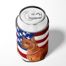 Load image into Gallery viewer, Miniature Pinscher Patriotic Can or Bottle Hugger BB9656CC