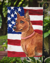 Load image into Gallery viewer, Miniature Pinscher Patriotic Garden Flag - Outdoor Decorative Yard Flag BB9656GF