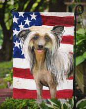 Load image into Gallery viewer, Chinese Crested Patriotic Garden Flag - Outdoor Decorative Yard Flag BB9659GF