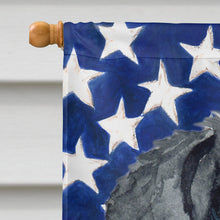 Load image into Gallery viewer, Giant Schnauzer Patriotic Flag Canvas House Size BB9660CHF