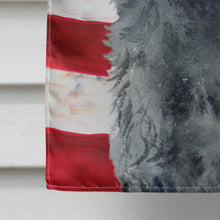 Load image into Gallery viewer, Giant Schnauzer Patriotic Flag Canvas House Size BB9660CHF