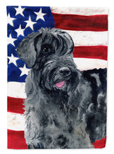 Load image into Gallery viewer, Giant Schnauzer Patriotic Garden Flag - Outdoor Decorative Yard Flag BB9660GF