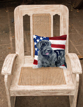 Load image into Gallery viewer, Giant Schnauzer Patriotic Fabric Decorative Pillow BB9660PW1818