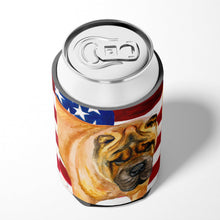 Load image into Gallery viewer, Shar Pei Patriotic Can or Bottle Hugger BB9661CC