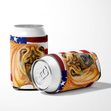 Load image into Gallery viewer, Shar Pei Patriotic Can or Bottle Hugger BB9661CC