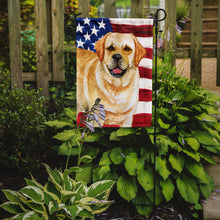 Load image into Gallery viewer, Golden Retriever Patriotic Garden Flag - Outdoor Decorative Yard Flag BB9664GF