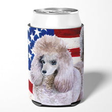 Load image into Gallery viewer, Poodle Patriotic Can or Bottle Hugger BB9665CC