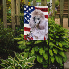 Load image into Gallery viewer, Poodle Patriotic Garden Flag - Outdoor Decorative Yard Flag BB9665GF