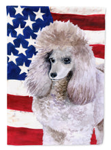 Load image into Gallery viewer, Poodle Patriotic Garden Flag - Outdoor Decorative Yard Flag BB9665GF