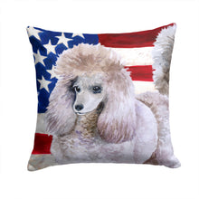 Load image into Gallery viewer, Poodle Patriotic Throw Pillow - 14x14 Decorative Pillow – Art for Your Home &amp; Patio BB9665PW1414
